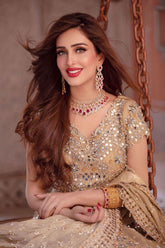 Zahra Ahmad - SB-002 - Organza - 3 Piece